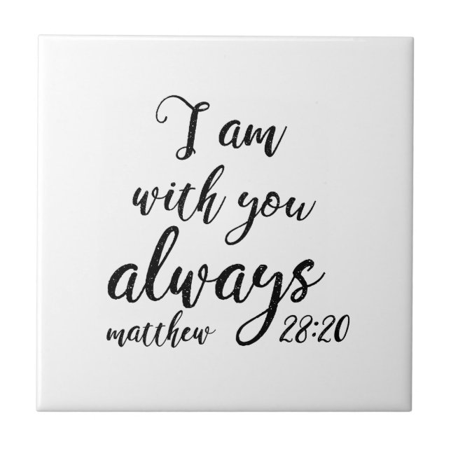 28:20 de Matthew (Frente)