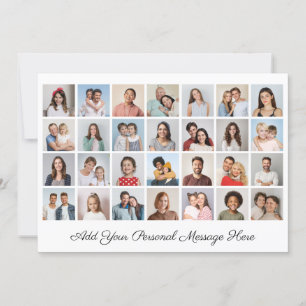 28 Colagem de Fotos Adicione Sua Própria Placa Pla