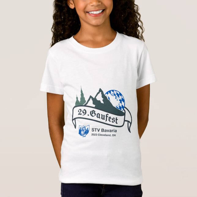 29. Camiseta para crianças de Gaufest (Frente)