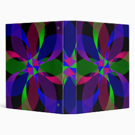 2.54cm Fichário 3D 2D Hybrid Geometric Binder