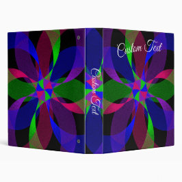 2.54cm Fichário 3D 2D Hybrid Geometric Binder