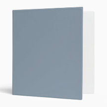 Azul Empolvado Cor Sólida Minimalista