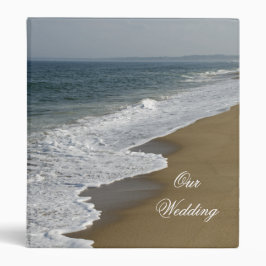 2.54cm Fichário Beach Wedding