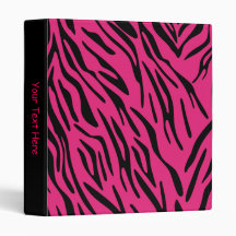 Binário de Toque de 3 Toques de Zebra Rosa