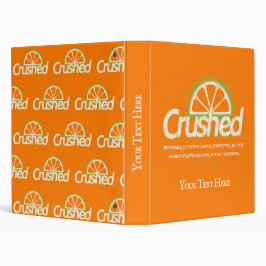 2.54cm Fichário Binário Esmagado