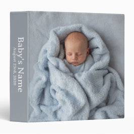 2.54cm Fichário Binder Bebê Personalizado