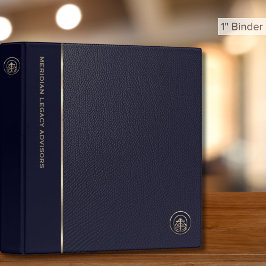 2.54cm Fichário Binder de Apresentação Profissional