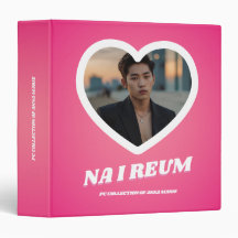 Binder de Cartões de fotos K-pop Y2k CSTMZ (Versão
