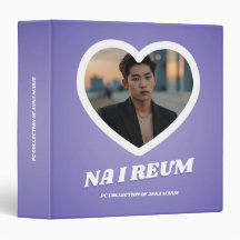 Binder de Cartões de fotos K-pop Y2k CSTMZ (Versão