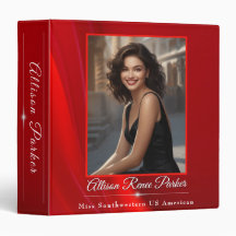 Binder de Notebook do Pageant da Ruby Shine