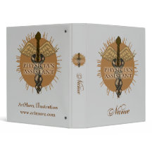 Caduceu de Auxiliar Médico