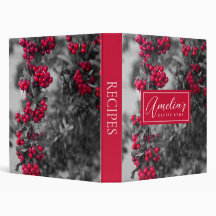 Capa de Receita com Fruto de Pyracantha 
