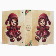 Crie Sua Própria Garota Gnomo de Natal Vintage