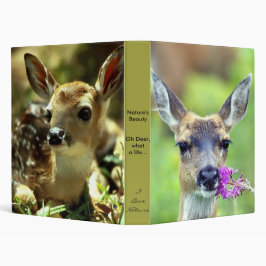 2.54cm Fichário Deer
