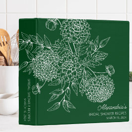 2.54cm Fichário Delicar Receita de Chá de panela de Ilustração de