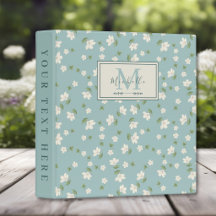 Elegante Floral Preppy Cottagecore Azul Ovo de Pat