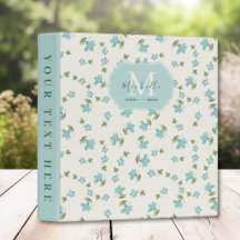 Elegante Floral Preppy Cottagecore Marfim Azul Sua