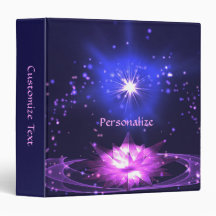 Elegante Zen Purple Crystal Lotus Flower