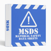 Folhas de Dados de Segurança de Material MSDS Azul