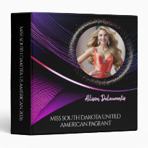 Glimmer Dust Ultimate Pageant Binder de Notebook