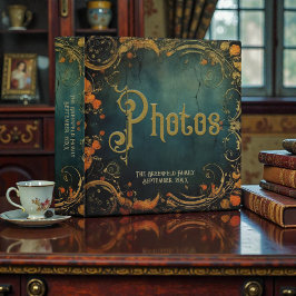 2.54cm Fichário Grunge Steampunk Victorian Family Photo Album