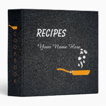 Livro de classificadores de receitas de utensílios