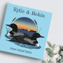 Loons Sunset Blue