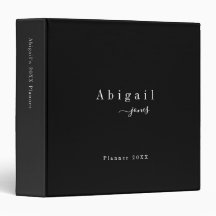 Nome de Script Simples Preto Personalizado Moderno