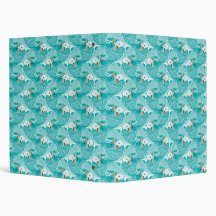 Padrão de mosaico de patos voadores azuis-esverdea