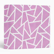Padrão de mosaico rosa e branco