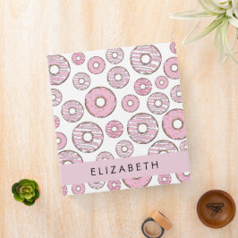 2.54cm Fichário Padrão De Rosquinhas, Rosquinhas Rosa, Escoamento,