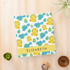 2.54cm Fichário Padrões De Dinossauros, Dinossauros Bonitos, Seu N