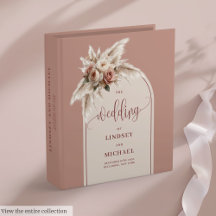 Pampas Rosa Simples, Ligação Floral de Casamento
