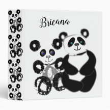 Pandas bonitos e fofinho personalizado