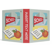 Pasta de Avery da escola