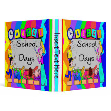 Pasta de Avery da escola do estudante do professor