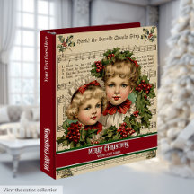 Pasta de Natal Personalizada com Grinaldas de Azev