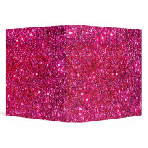 Pasta Glittery Sparkly cor-de-rosa Glam do caderno