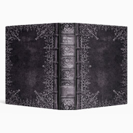 2.54cm Fichário Pasta Personalizada de 3 Argolas para Livros Antig