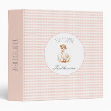 Pato Tolo Elegante Rosa Meninas Nome Personalizado