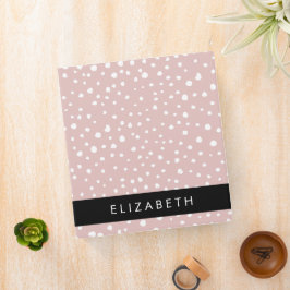 2.54cm Fichário Pontos Dalmáticos Rosa, Pontos Dalmáticos, Seu Nom