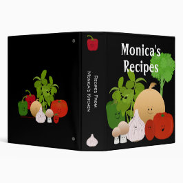 2.54cm Fichário Produtos Hortícolas De Cartões Para Cozinhar