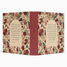 Proverbs 3:5–6 Trust in the Lord Vintage Floral