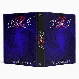 2.54cm Fichário Top Down Dual Funnel Geometric Binder