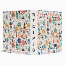 Um Binder de recebimento projetado por Abstrato co