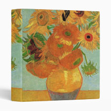 Vase com doze girassóis van Gogh