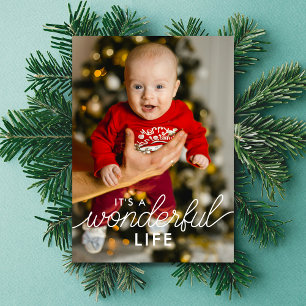 2 Anúncio de Bebê com Foto Vida Maravilhosa Natal