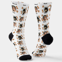 2 Cachorros Fotos 2 Nomes + Ossos e Impressões de 