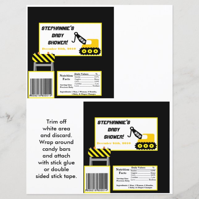 2 Construção de lava-Bar grande de Hershey (Frente)