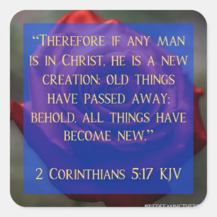 2 Corintianos 5:17 Rejeitando os adesivos da Besta